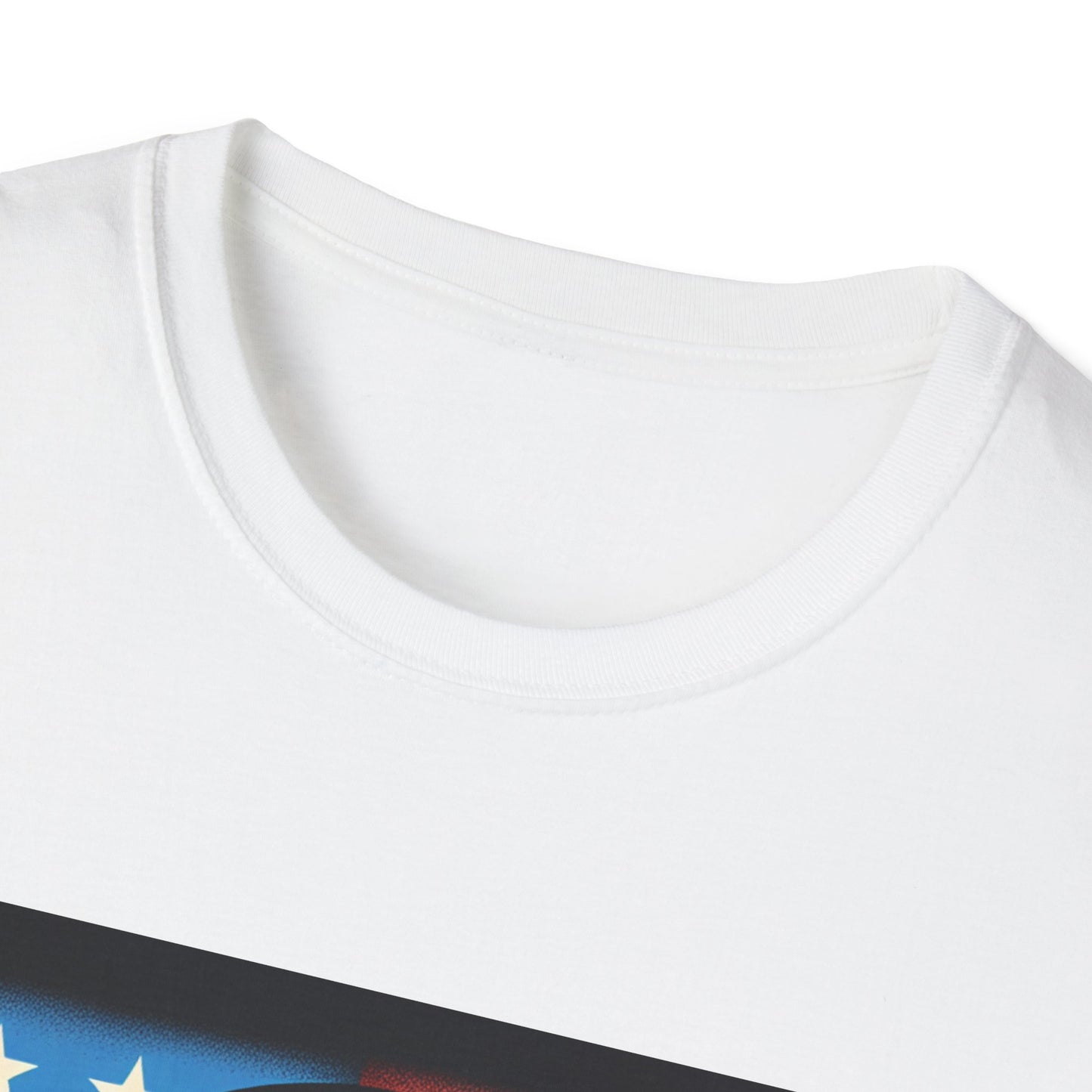 Unisex T-Shirt American Flag Cross Tools Blue Collar Design
