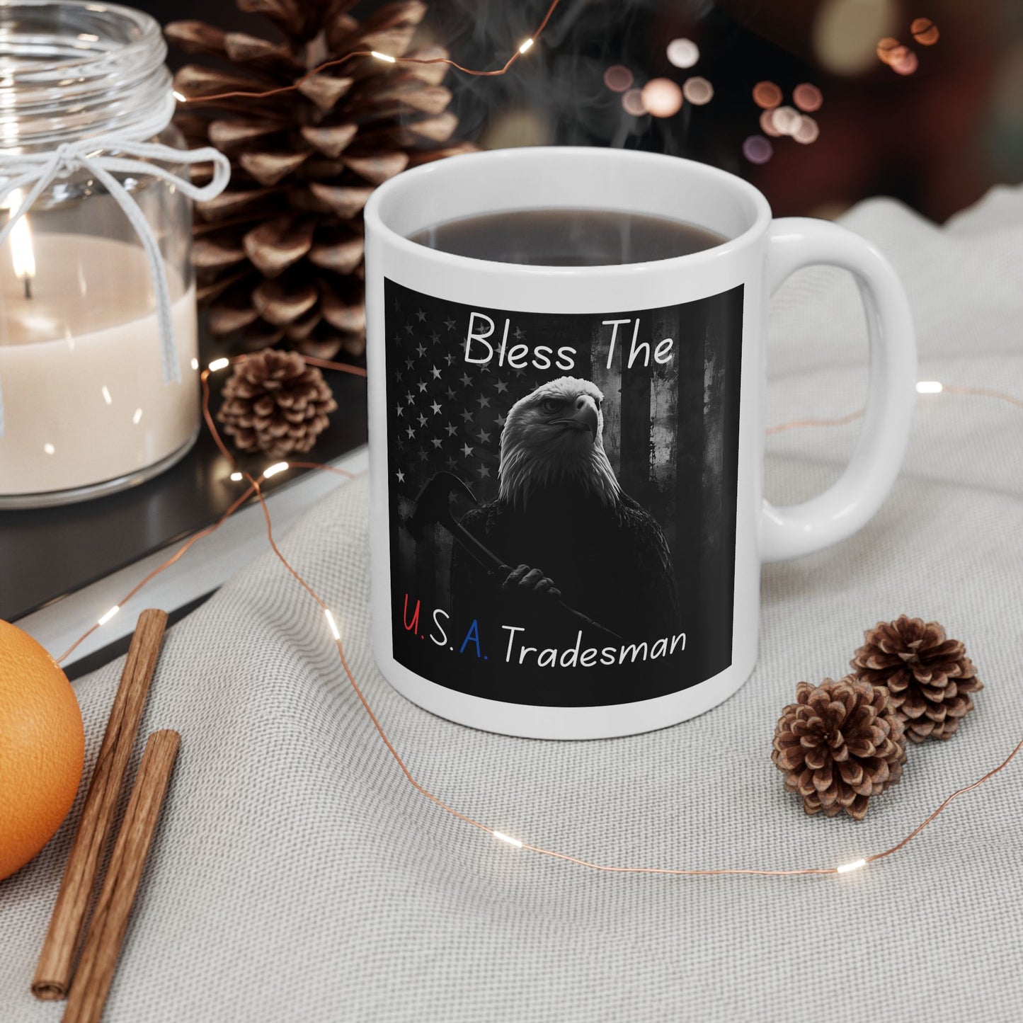 Mug Bless the USA Tradesman 11oz