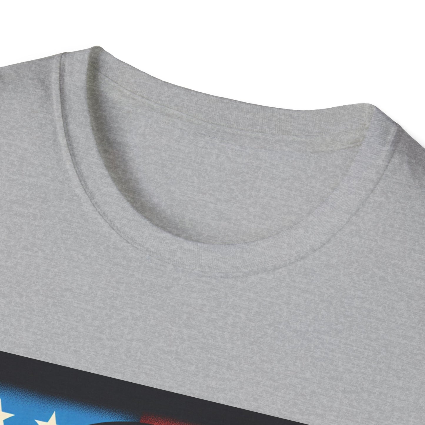 Unisex T-Shirt American Flag Cross Tools Blue Collar Design