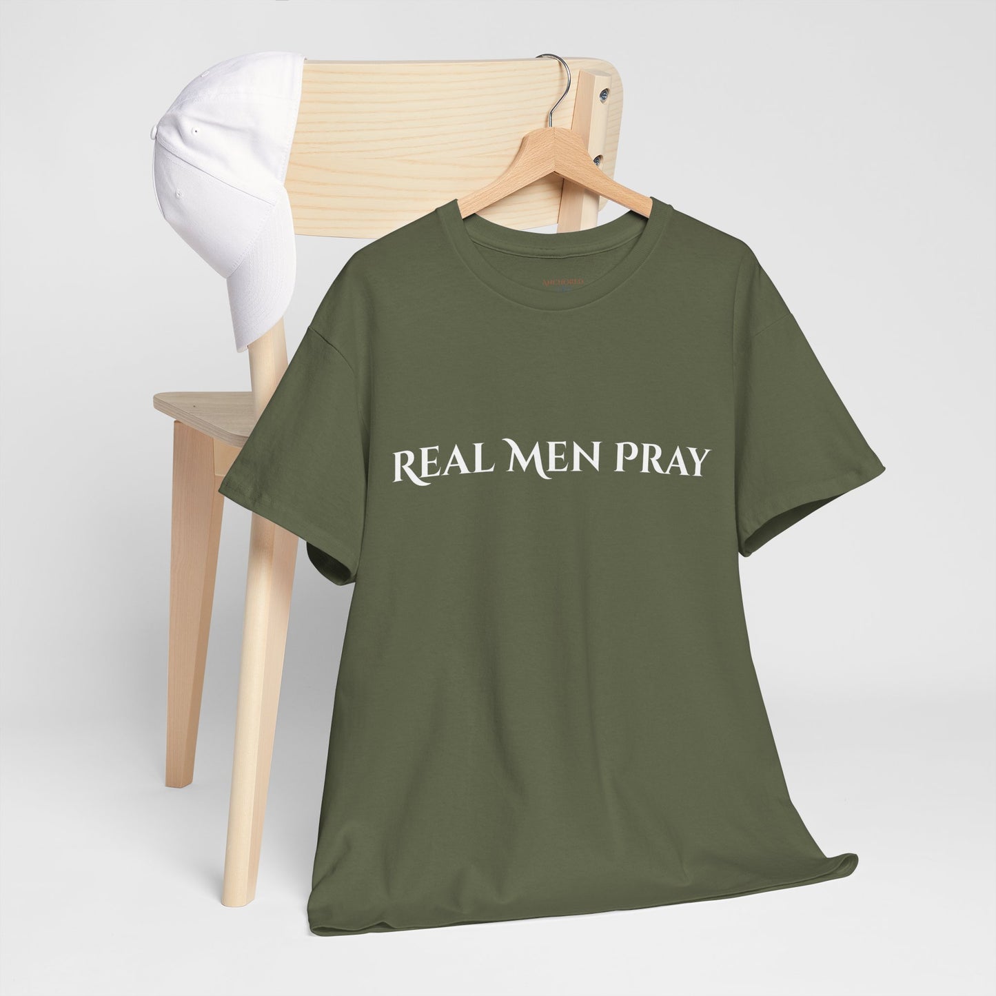 Real Men Pray Unisex Heavy Cotton Tee