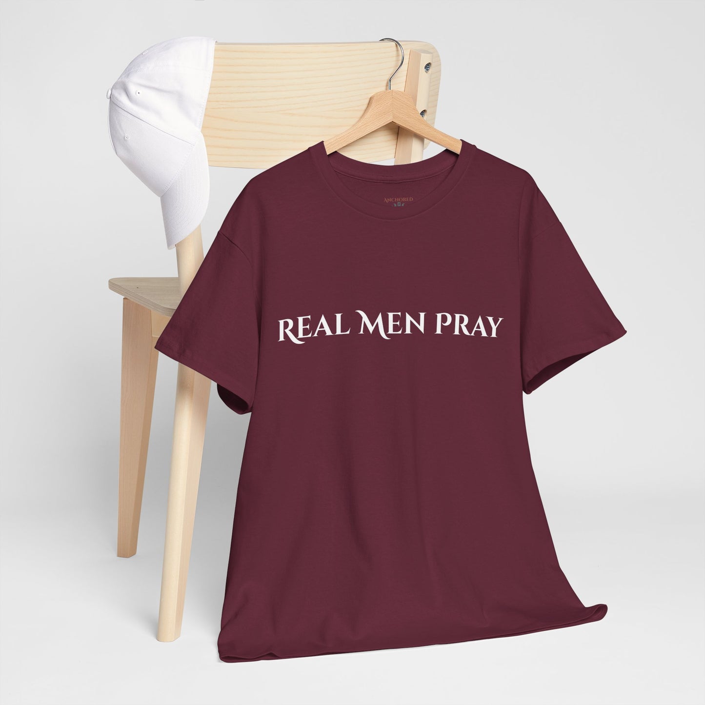 Real Men Pray Unisex Heavy Cotton Tee