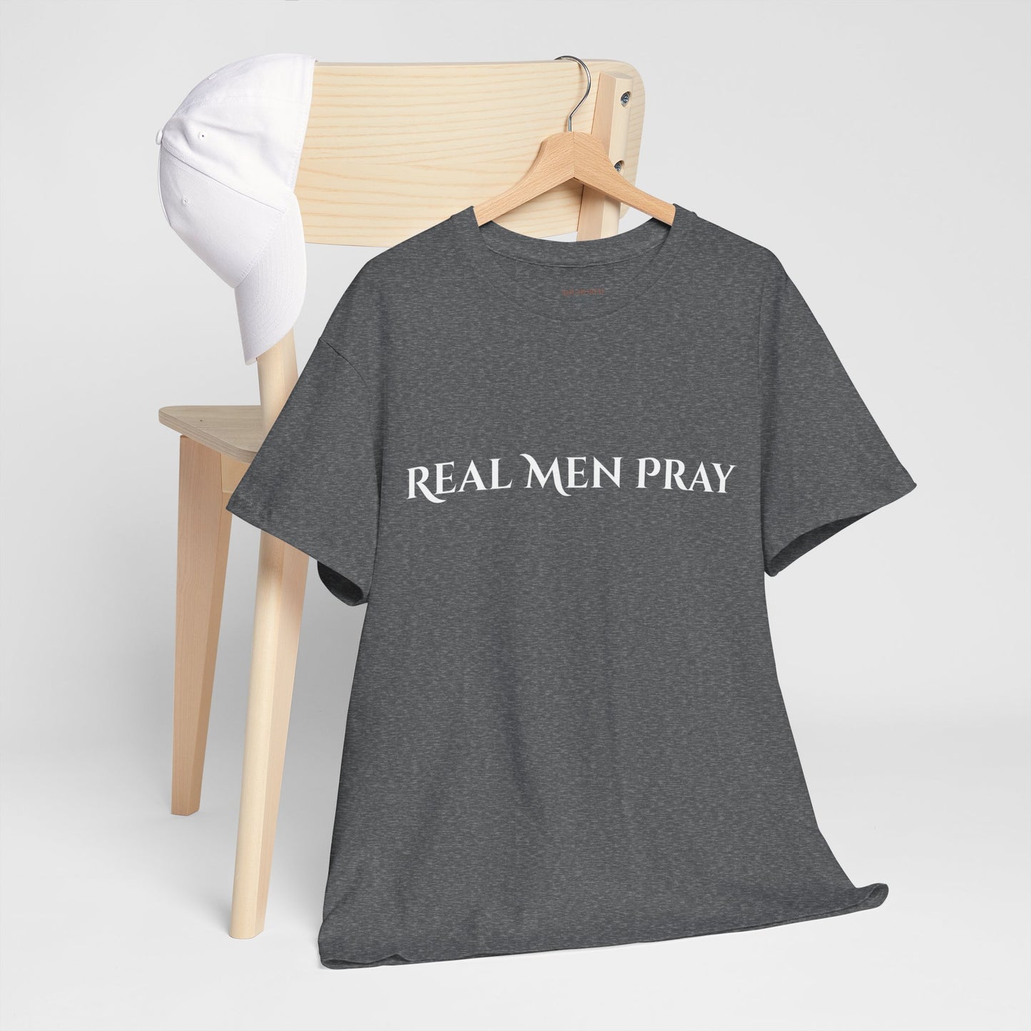 Real Men Pray Unisex Heavy Cotton Tee